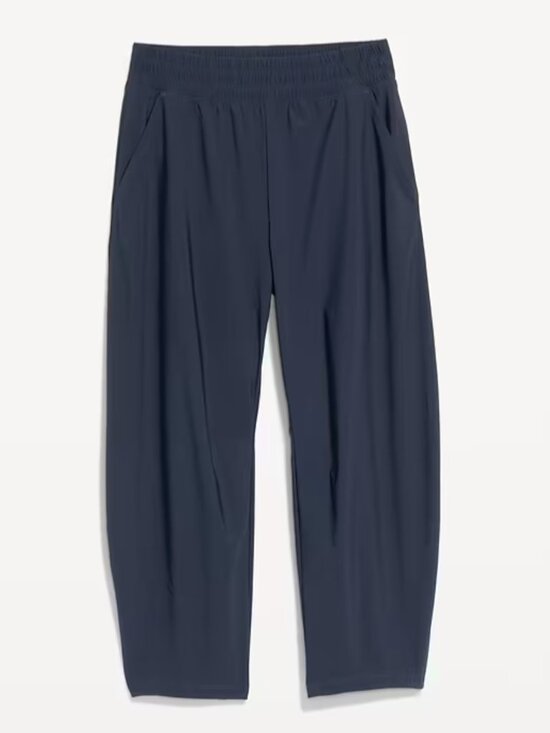 Old Navy Pants - Old Navy SleekTech Barrel Pants in Dusk Navy | Size Medium